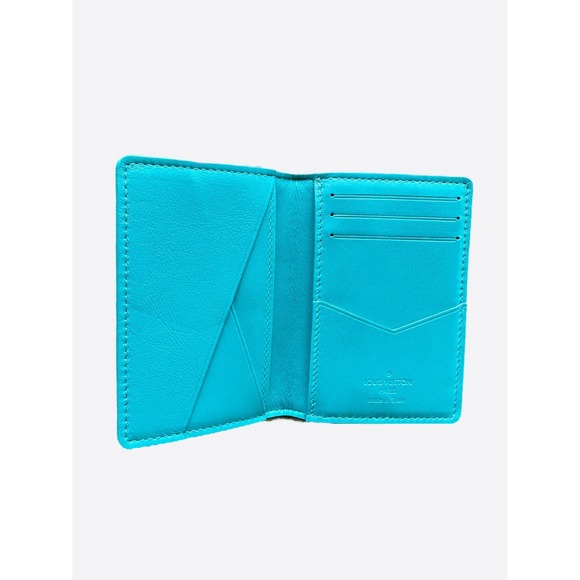 Louis Vuitton Pacific Blue Monogram Pocket Organizer - Picture 3 of 4